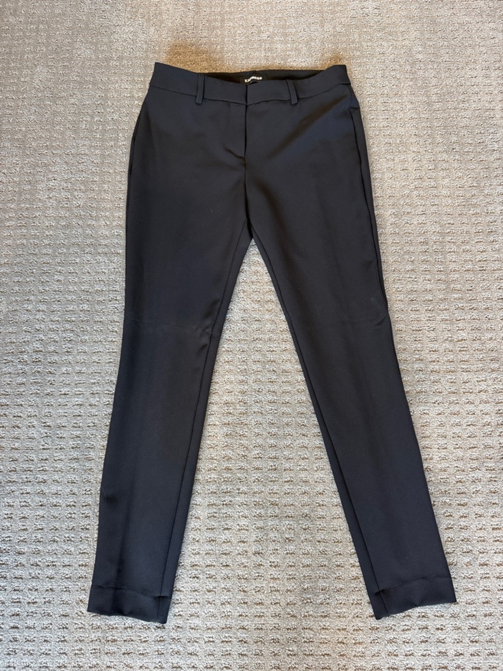 Express Black Skinny Mid Rise Pants
